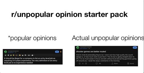 r/unpopularopinions|More.